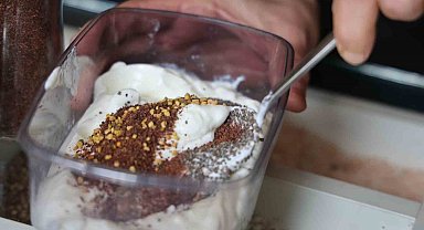 Üzüm çekirdeği tozu ve yoğurttan elde edilen doğal antioksidan