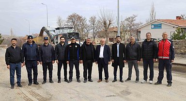 Yahyalı'da sıcak asfalt hazırlıkları başladı