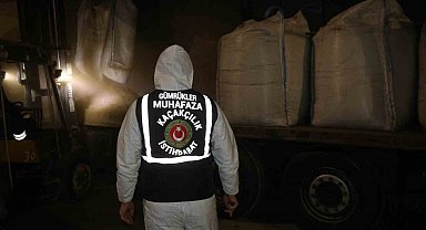 3 ayda gümrüklerde 12 milyar liralık kaçak eşya ele geçirildi