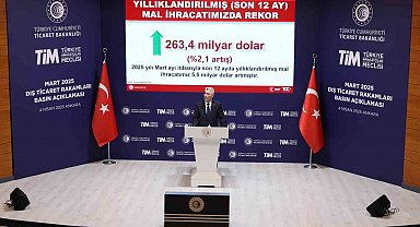 Bakan Bolat: "Mart ayında ihracatımız 23,4 milyar dolar olarak gerçekleşti"