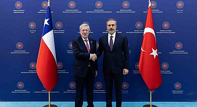 Bakan Fidan, Şili Dışişleri Bakanı Klaveren ile görüştü