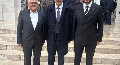 Başkan Büyükkılıç, Cumhurbaşkanı Yardımcısı Yılmaz ile görüştü