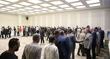 Başkan Palancıoğlu, mesai arkadaşlarıyla bayramlaştı