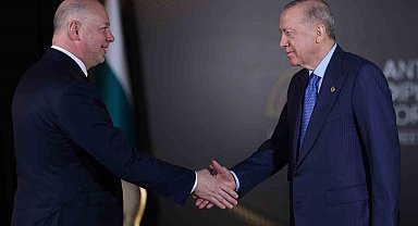 Cumhurbaşkanı Erdoğan, Bulgaristan Başbakanı Zhelyazkov'u kabul etti