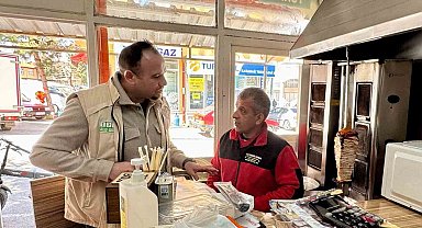 Hüyük'te dönercilere sıkı denetim