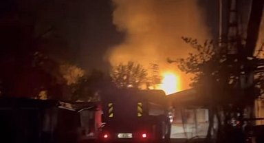 Konya'da Kömürcüler Sitesi'nde yangın paniği