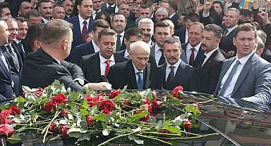 MHP lideri Bahçeli, Türkiye Alparslan Türkeş Siyaset Akademisi Vakfı'nın açılışına katıldı