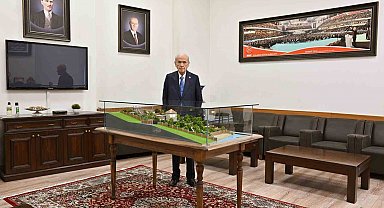MHP lideri Bahçeli'nin talimatıyla inşasına başlanan Devlet Bey Konağı tamamlandı