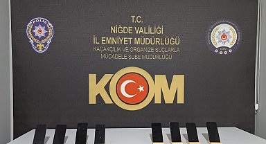 Niğde'de kaçakçılık operasyonu: 3 gözaltı