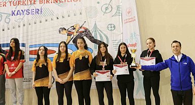 Okul Sporları Floor Curling Gençler Türkiye Birinciliği müsabakaları sona erdi