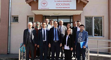 Sağlık Müdürü Erşan'dan Kocasinan'da detaylı hizmet değerlendirmesi