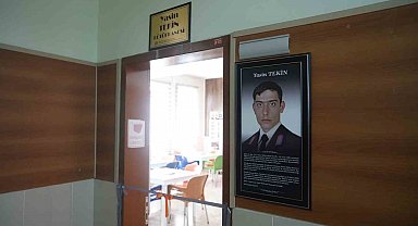 Şehit Yasin Tekin'in adı okula açılan kütüphanede yaşatılacak