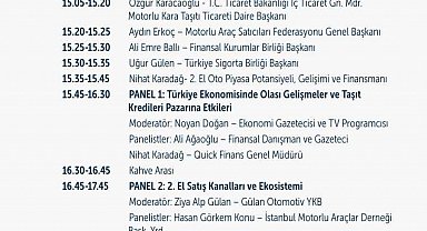 Türkiye'nin ilk 2'inci el oto zirvesi Quick Finans ev sahipliğinde gerçekleştirilecek