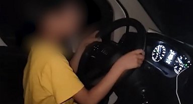 10 yaşındaki çocuğuna araç kullandırdı, 21 bin TL cezayı yedi