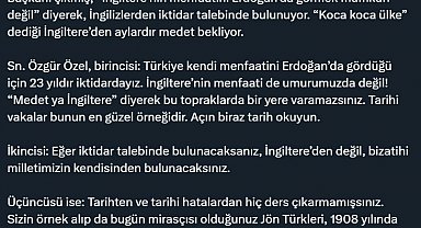 AK Partili Baykoç'tan Özgür Özel'e tepki: "Mustafa Kemal gibi olun; Ali Kemal gibi değil"