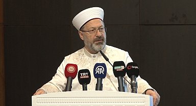 Ali Erbaş: "İnsanlık, cinsiyetsiz bir toplum oluşturma çabası içine giren sapkın bir anlayışla karşı karşıyadır"