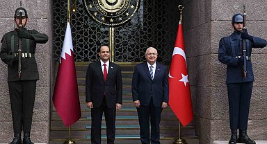 Bakan Güler Katar Savunma İşlerinden Sorumlu Devlet Bakanı Al Sani ile bir araya geldi