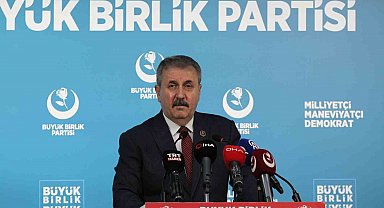 BBP Genel Başkanı Destici: "Bizim yerimiz net bir şekilde Pakistan'ın yanıdır"