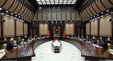 Cumhurbaşkanı Erdoğan, Cumhurbaşkanlığı Politika Kurullarının başkanvekillerini kabul etti