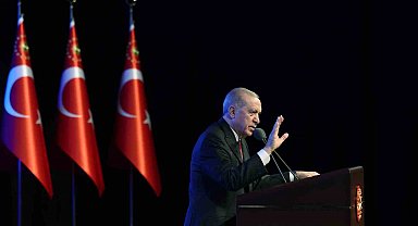 Cumhurbaşkanı Erdoğan: "Arz güvenliği, enerji diplomasisi, kaynak çeşitliliği, sadece teknik meseleler değil, doğrudan milli güvenliğe dair konular olarak görülmeye başlanmıştır."