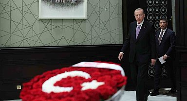 Cumhurbaşkanlığı Kabinesi, Cumhurbaşkanı Recep Tayyip Erdoğan başkanlığında Beştepe'de toplandı.