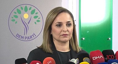DEM Parti Sözcüsü Doğan: "PKK bugün silahlara veda ettiğini duyurdu"