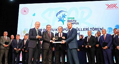 ERÜ'ye YÖK'ten 'Spor Dostu Kampüs' birincilik ödülü