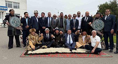 Gölbaşı, Kırgızistan'ın Balıkçı şehri ile kardeş şehir oldu