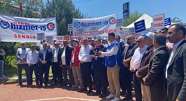 Hizmet-İş Sendikası Başkan Yardımcısı Ersoy: "Kavga ve dövüş ile değil, davul zurna ile toplu iş sözleşmesi imzalayalım"