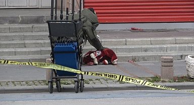 Kaldırıma bırakılan şüpheli oyuncak ayı fünye ile patlatıldı