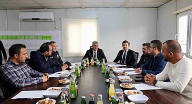 Karaman-Ulukışla Hızlı Tren Hattı'nda saha incelemesi