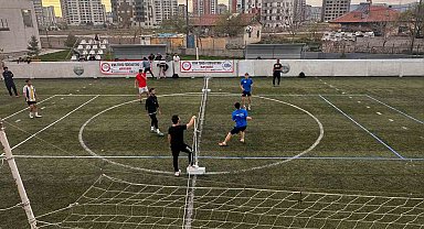 Kayseri'de Ayak Tenisi heyecanı yaşandı