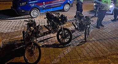 Kırşehir'de 3 motosiklet sürücüsüne 83 bin 989 lira ceza