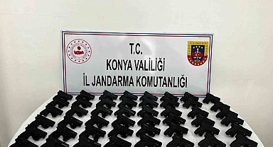 Konya'da jandarmadan silah operasyonu
