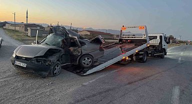 Konya'da ölümle sonuçlanan trafik kazası kamerada