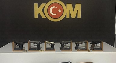 Niğde'de ruhsatsız silah operasyonunda 8 gözaltı