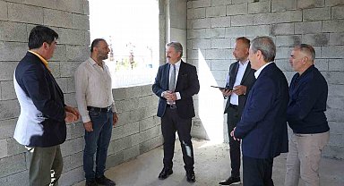 Örnek bir yaşam alanı Melikgazi'de hızla yükseliyor