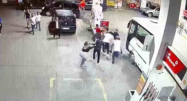 Servisçi dayağı kamerada