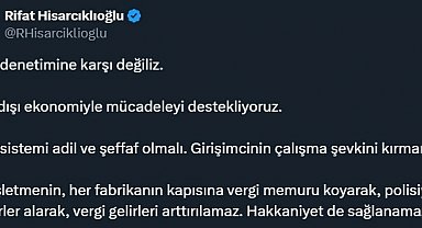 TOBB Başkanı Hisarcıklıoğlu: "Vergi sistemi adil ve şeffaf olmalı"