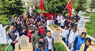 Tomarzalı şehit Urhan, mezarı başında anıldı