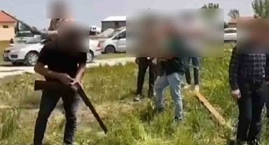 Aksaray'da magandaların evinden cephanelik çıktı