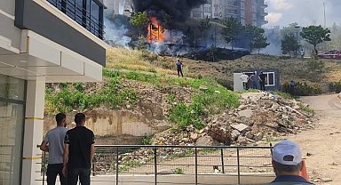 Ankara'da bir parkın 2 çocuk tarafından yakıldığı iddia edildi