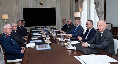Bakan Güler, Bakan Fidan ve MİT Başkanı Kalın, son bölgesel gelişmeleri ele aldı