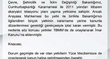 Bakanlıktan Özgür Özel'in akaryakıt istasyonlarıyla ilgili iddialarına yalanlama