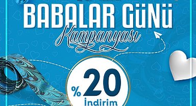 Büyükşehir'in dijital pazarı e 38'den Babalar Günü kampanyası
