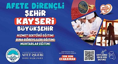 Büyükşehirden afetlere karşı toplum müdahale eğitimlerinde kayıtlar uzatıldı