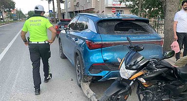 Karaman'da motosiklet kazası: 1 yaralı