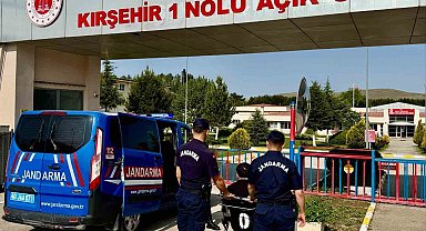 Kırşehir'de 57 suç kaydı bulunan firari hükümlü yakalandı