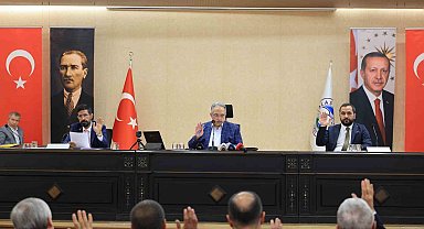 Talas Meclisi 10 maddeyi görüştü