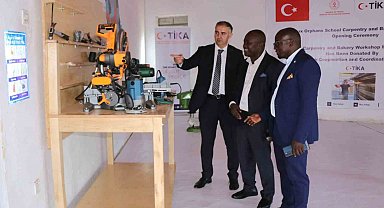 TİKA, Alux Yetimler Okulu'nda marangozluk atölyesi kurdu